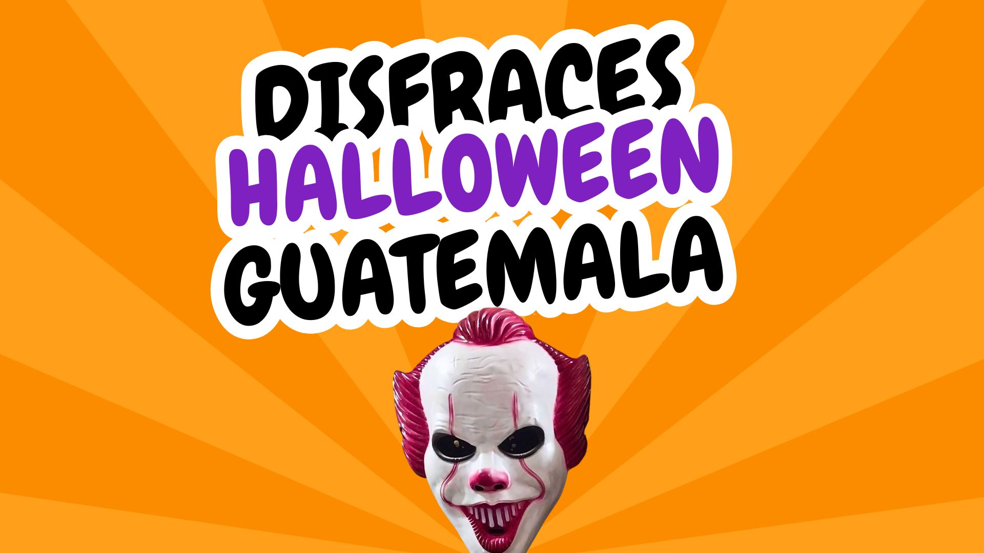 Portada post de blog para ideas de disfraces en Halloween