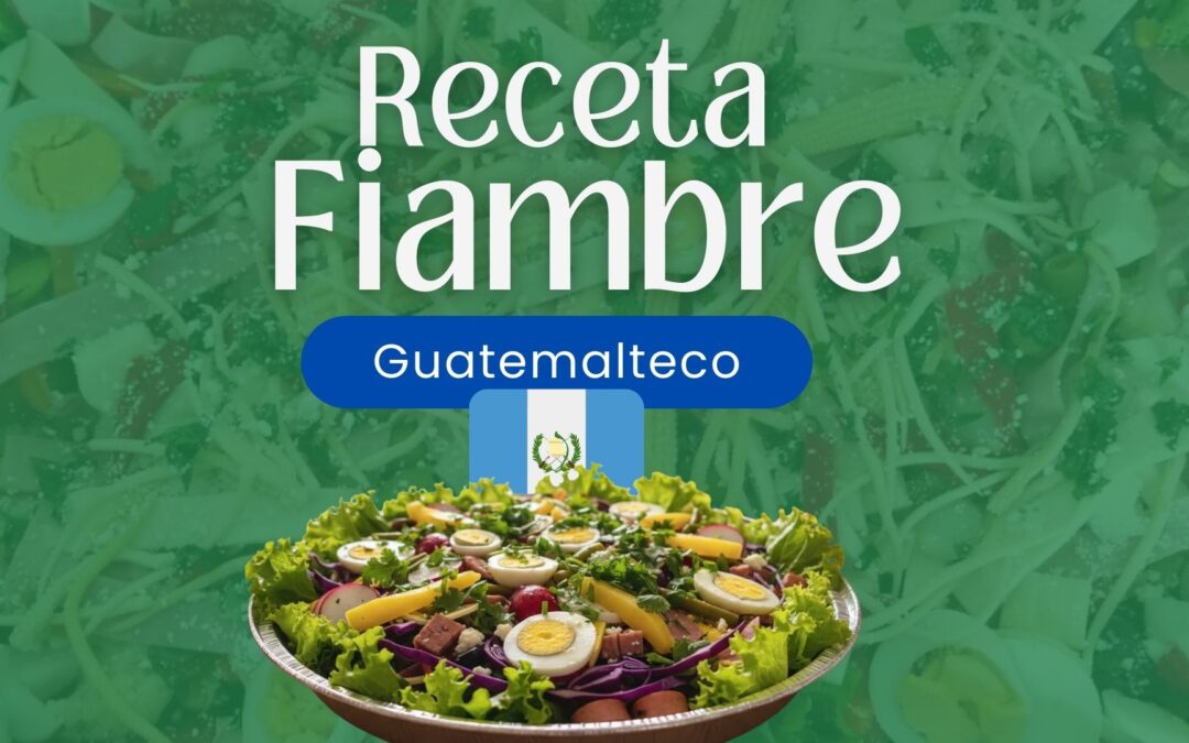 Receta del fiambre guatemalteco: mi recuerdo familiar (paso a paso)