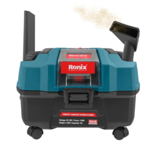 Aspiradora Inalámbrica RONIX 20 V – Depósito 10 Litros (Limpieza Húmeda y Seca): imagen 4