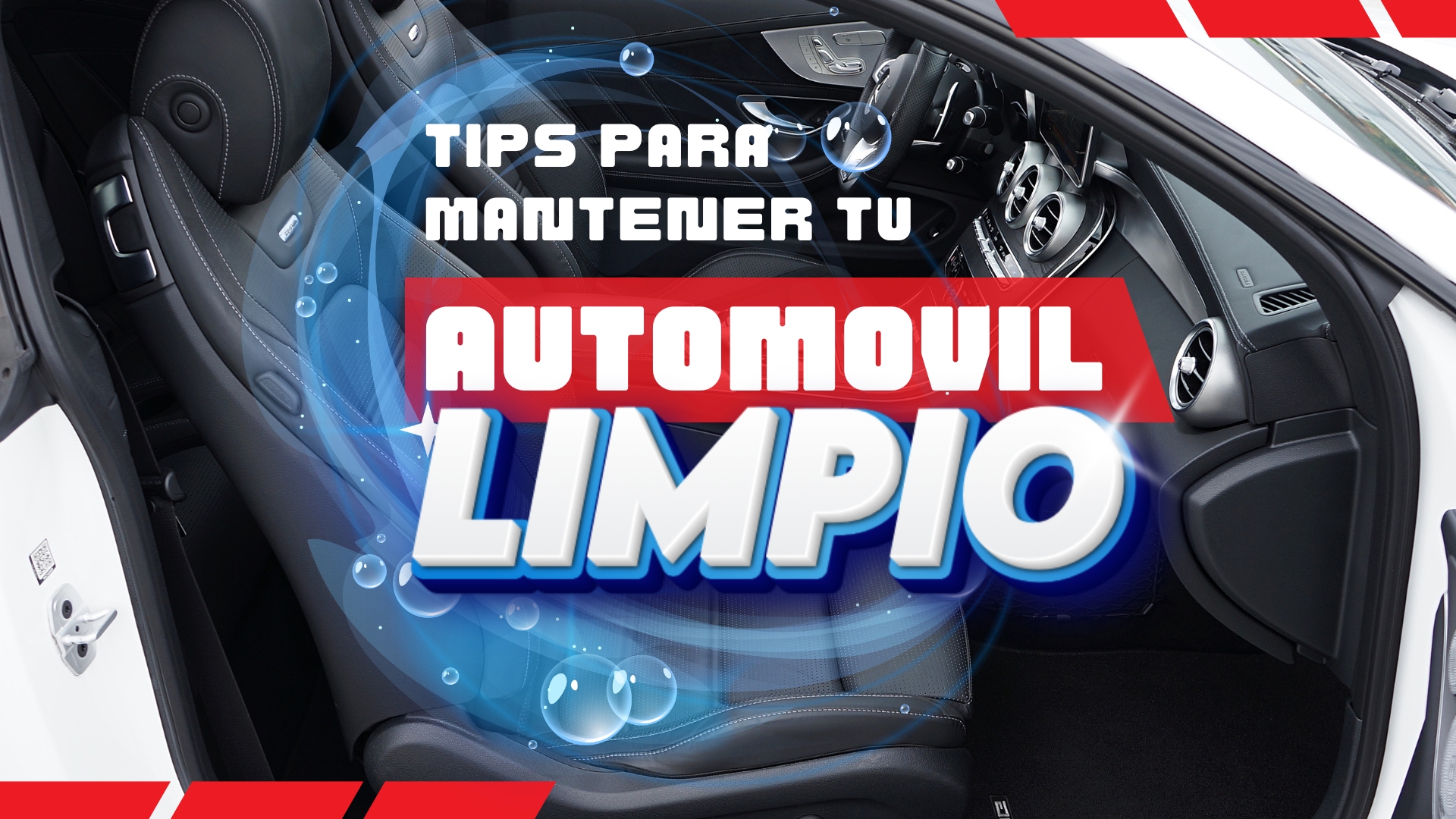Imagen de portada para el post sobre como mantener limpio tu auto por dentro