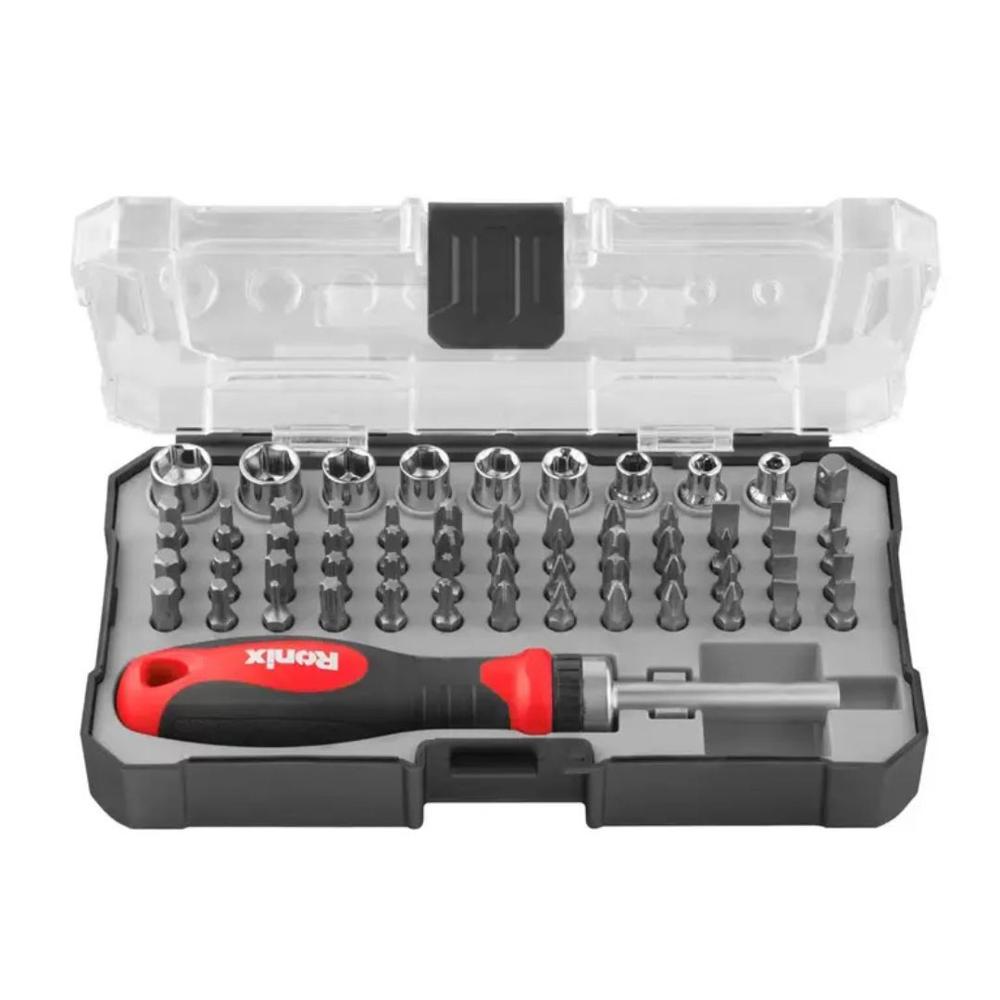 SET de Puntas y Destornillador RONIX RH-2716 - 64 PIEZAS DE ALTA PRECISIÓN - Imagen 2
