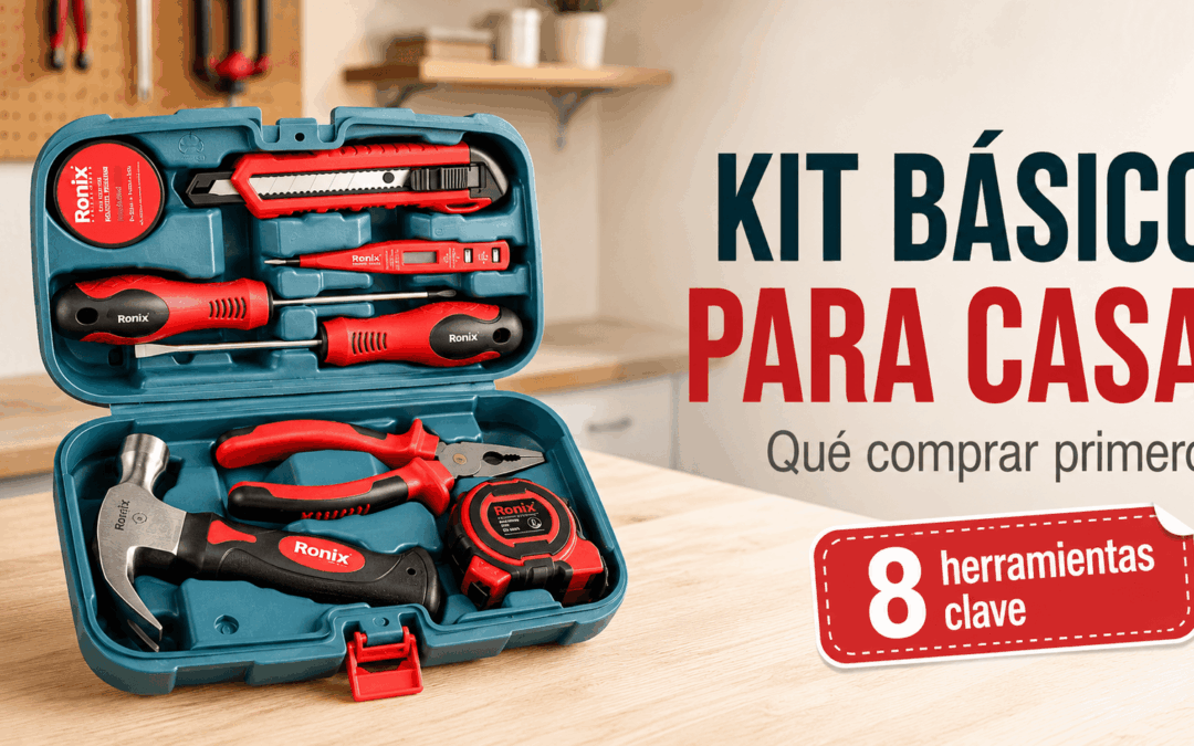 Kit de herramientas básico para el hogar: qué comprar primero