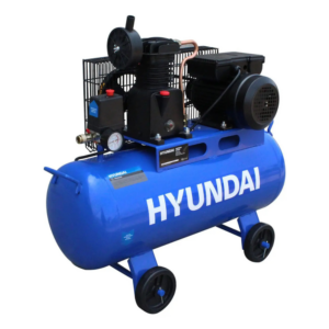 Foto real Compresor De Aire Hyundai de 50L y 1 HP