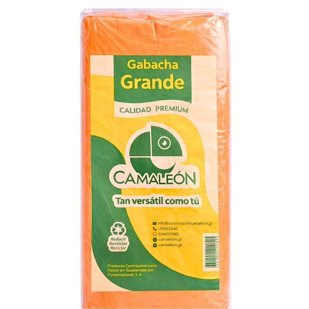 Foto Bolsa Gabacha Grande Camaleón a color